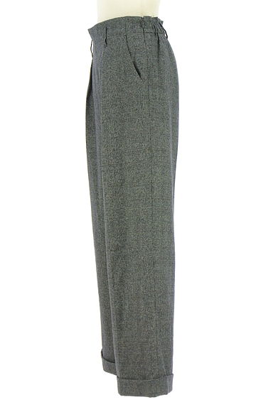 LUI CHANTANT（ルイシャンタン）の古着「ハイウエストチェックワイドパンツ（パンツ）」大画像３へ