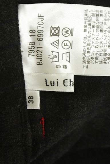 LUI CHANTANT（ルイシャンタン）の古着「チェック柄起毛テーパードパンツ（パンツ）」大画像６へ