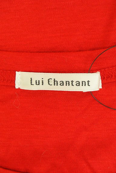 LUI CHANTANT（ルイシャンタン）の古着「ロゴ刺繍入りパフスリTシャツ（Ｔシャツ）」大画像６へ
