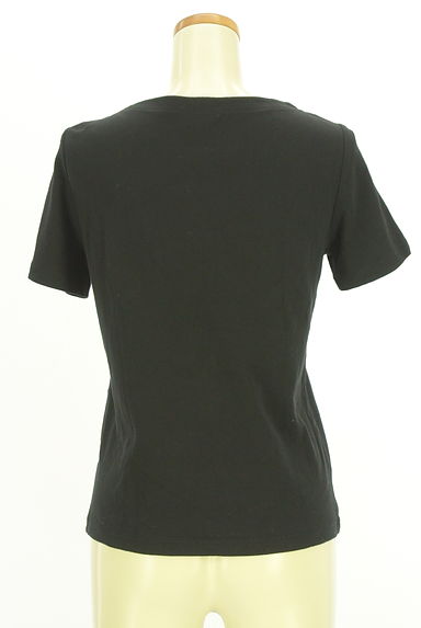 PLST（プラステ）の古着「ベーシック黒半袖Tシャツ（Ｔシャツ）」大画像２へ