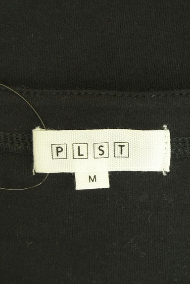 PLST（プラステ）の古着「ベーシック黒半袖Tシャツ（Ｔシャツ）」大画像６へ