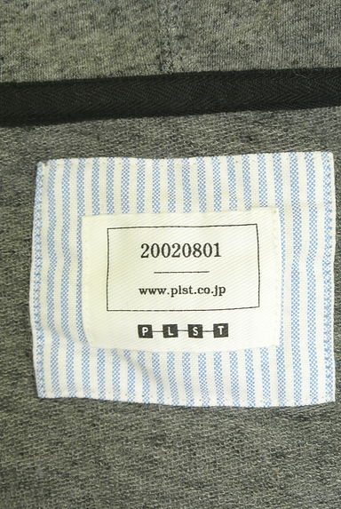 PLST（プラステ）の古着「ジップアップラグランスウェットパーカー（スウェット・パーカー）」大画像６へ