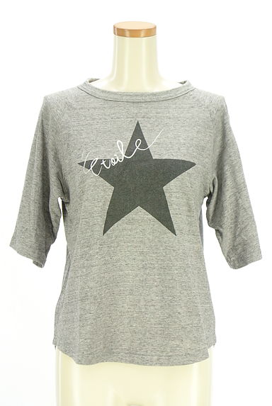 anana（アナナ）の古着「星×ロゴプリント半袖Tシャツ（Ｔシャツ）」大画像１へ