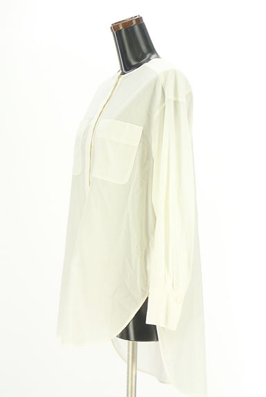 DRESSTERIOR（ドレステリア）の古着「ノーカラーロングシャツ（ブラウス）」大画像３へ