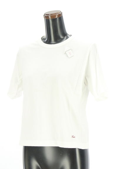 LUI CHANTANT（ルイシャンタン）の古着「半袖白Tシャツ（Ｔシャツ）」大画像４へ