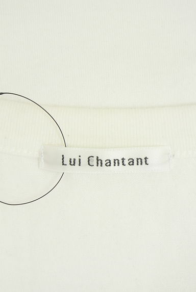 LUI CHANTANT（ルイシャンタン）の古着「半袖白Tシャツ（Ｔシャツ）」大画像６へ