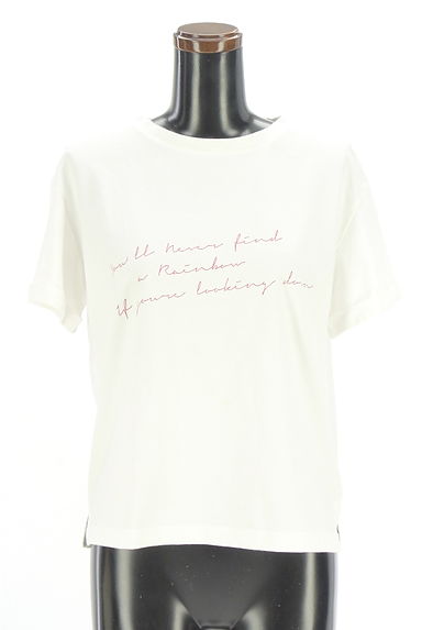SUTSESO（スチェッソ）の古着「袖ロールアップ半袖ロゴTシャツ（Ｔシャツ）」大画像１へ