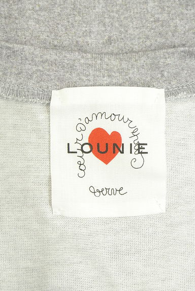 LOUNIE（ルーニィ）の古着「絵画タッチノースリカットソー（Ｔシャツ）」大画像６へ