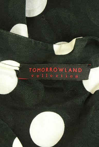 TOMORROWLAND（トゥモローランド）の古着「ドット柄ノースリカットソー（カットソー・プルオーバー）」大画像６へ