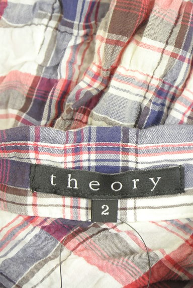 theory（セオリー）の古着「シワ加工チェック柄シャツ（カジュアルシャツ）」大画像６へ