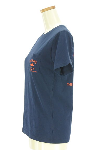 BEAMS Women's（ビームス　ウーマン）の古着「BEAMS BOY ブランドロゴ半袖Tシャツ（Ｔシャツ）」大画像３へ