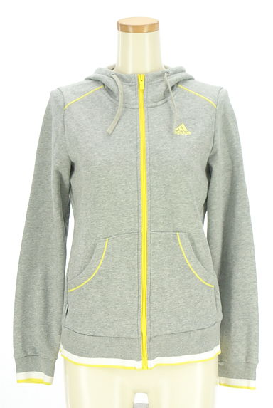 adidas（アディダス）の古着「ジップアップスウェットパーカー（ジャージトップス）」大画像１へ