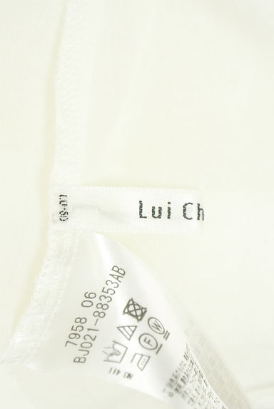 LUI CHANTANT（ルイシャンタン）の古着「6分袖キーネックシアーカットソー（カットソー・プルオーバー）」大画像６へ