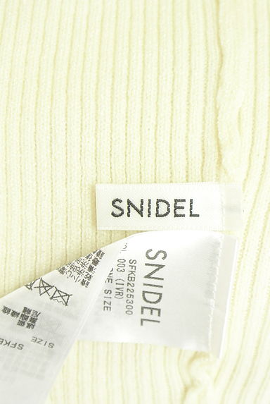 Snidel（スナイデル）の古着「モックネックリブニット（ニット）」大画像６へ