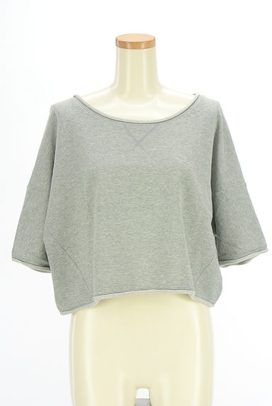 BEAMS Women's（ビームス　ウーマン）の古着「ショートスウェットトップス（スウェット・パーカー）」大画像１へ