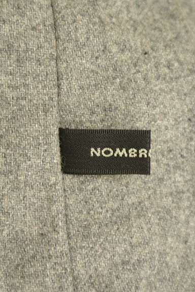 nombre impair（ノンブルアンベール）の古着「ノーカラーロングコート（コート）」大画像６へ