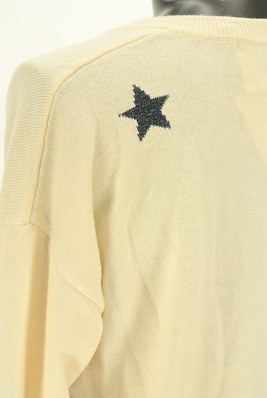 Rie Miller（リエミラー）の古着「星マーク入りVネックニット（ニット）」大画像４へ