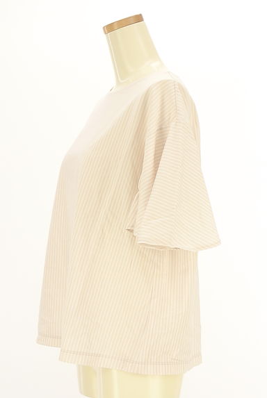 JOURNAL STANDARD relume（ジャーナルスタンダード レリューム）の古着「ストライプ柄フレアスリーブカットソー（カットソー・プルオーバー）」大画像３へ