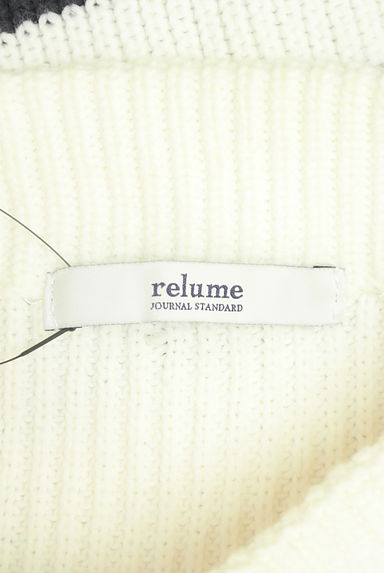JOURNAL STANDARD relume（ジャーナルスタンダード レリューム）の古着「ラインニットプルオーバー（ニット）」大画像６へ