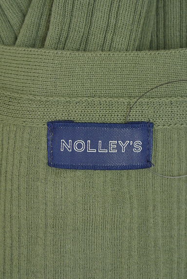 NOLLEY'S（ノーリーズ）の古着「リブニットカーディガン（カーディガン・ボレロ）」大画像６へ