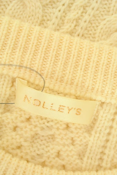 NOLLEY'S（ノーリーズ）の古着「ケーブル編みニット（ニット）」大画像６へ
