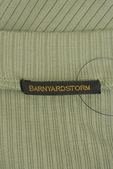 BARNYARDSTORM（バンヤードストーム）の古着「半袖リブニットトップス（ニット）」大画像６へ