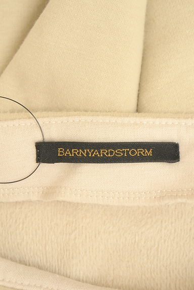 BARNYARDSTORM（バンヤードストーム）の古着「サイドプリーツ切替モックネックスウェットトップス（スウェット・パーカー）」大画像６へ