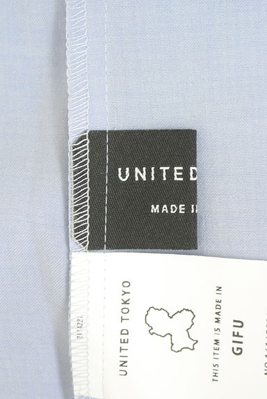 UNITED TOKYO（ユナイテッドトウキョウ）の古着「バンドカラーパフスリブラウス（ブラウス）」大画像６へ