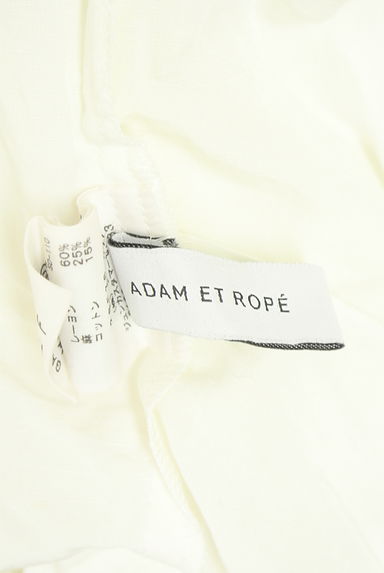 Adam et Rope（アダムエロペ）の古着「ウエストベルト付きカットソー（カットソー・プルオーバー）」大画像６へ