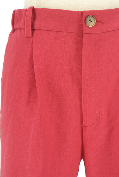Adam et Rope（アダムエロペ）の古着「センタープレステーパードパンツ（パンツ）」大画像４へ