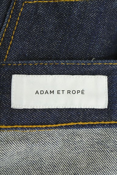 Adam et Rope（アダムエロペ）の古着「ハイウエストワイドデニムパンツ（デニムパンツ）」大画像６へ