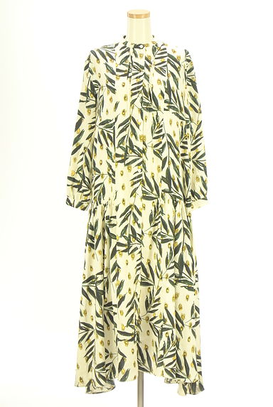 JOURNAL STANDARD relume（ジャーナルスタンダード レリューム）の古着「バンドカラー花柄シャツワンピース（ワンピース・チュニック）」大画像１へ