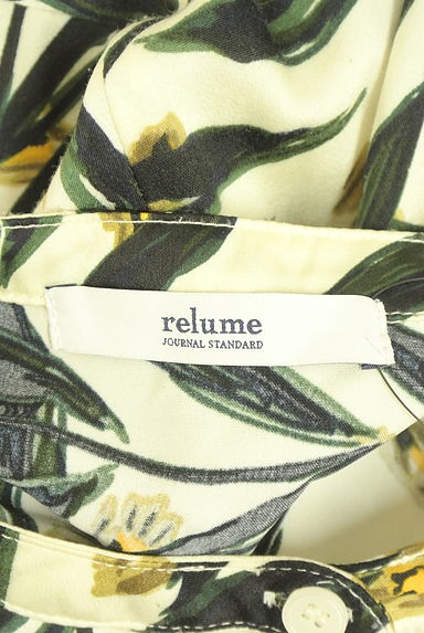 JOURNAL STANDARD relume（ジャーナルスタンダード レリューム）の古着「バンドカラー花柄シャツワンピース（ワンピース・チュニック）」大画像６へ