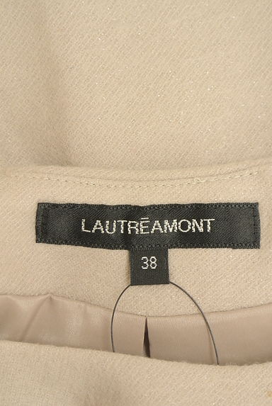 LAUTREAMONT（ロートレアモン）の古着「8分袖膝下ラメワンピース（ワンピース・チュニック）」大画像６へ