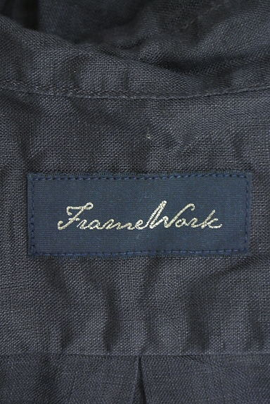 FRAMeWORK（フレームワーク）の古着「2WAYリネンシャツ（ブラウス）」大画像６へ