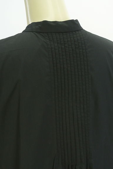 LAUTREAMONT（ロートレアモン）の古着「バンドカラーフレンチスリーブシャツワンピース（ワンピース・チュニック）」大画像５へ