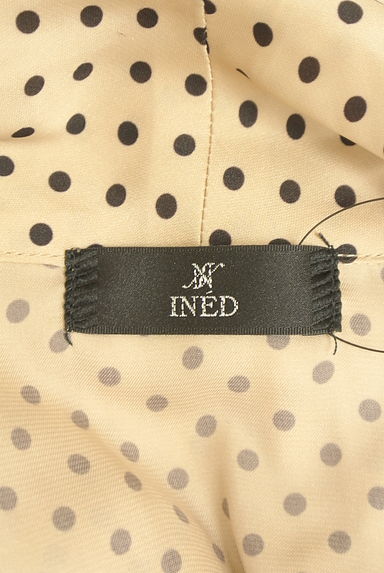 INED（イネド）の古着「ドット柄ボウタイブラウス（ブラウス）」大画像６へ