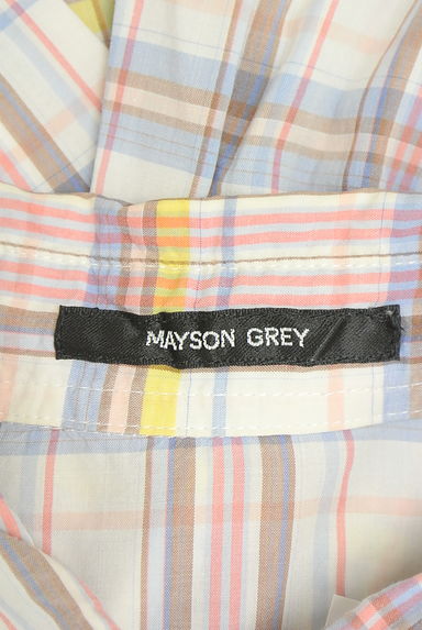 MAYSON GREY（メイソングレイ）の古着「チェック柄シャツ（カジュアルシャツ）」大画像６へ
