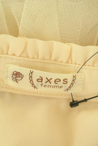 axes femme（アクシーズファム）の古着「刺しゅう入りチュールワンピース（ワンピース・チュニック）」大画像６へ