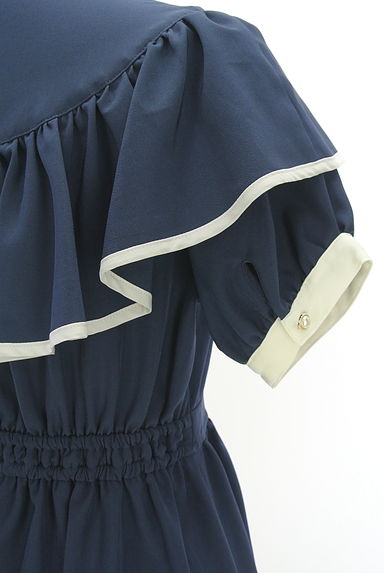 axes femme（アクシーズファム）の古着「axes femme POETIQUE フリル膝丈ワンピース（ワンピース・チュニック）」大画像５へ