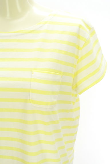 SM2（サマンサモスモス）の古着「ehka sopo ポケット付きボーダーTシャツ（Ｔシャツ）」大画像４へ