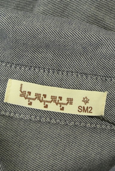 SM2（サマンサモスモス）の古着「膝丈コットンシャツワンピース（ワンピース・チュニック）」大画像６へ