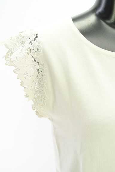 LAISSE PASSE（レッセパッセ）の古着「刺繍レース袖ニット（ニット）」大画像４へ