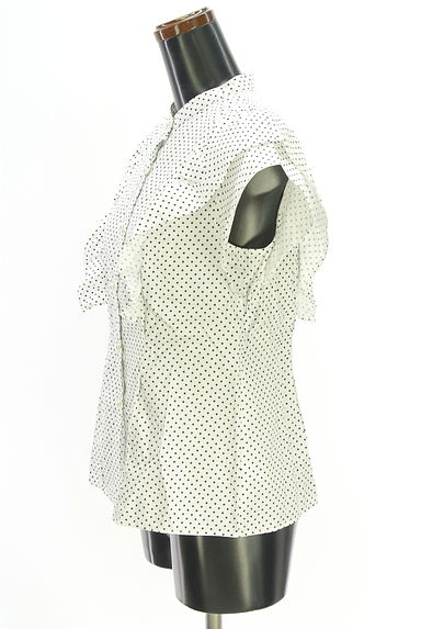 NOLLEY'S（ノーリーズ）の古着「フリルドットブラウス（ブラウス）」大画像３へ