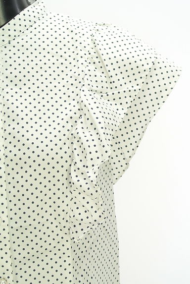 NOLLEY'S（ノーリーズ）の古着「フリルドットブラウス（ブラウス）」大画像４へ