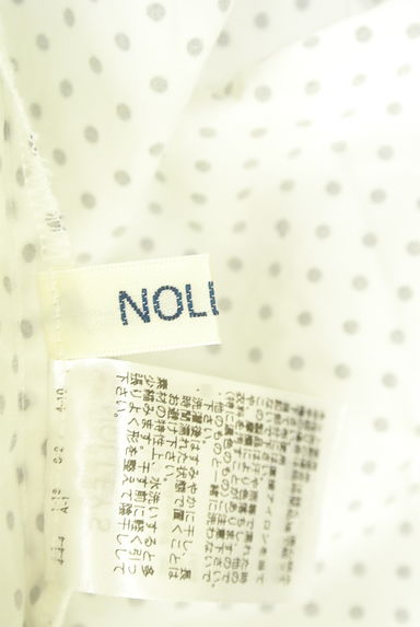 NOLLEY'S（ノーリーズ）の古着「フリルドットブラウス（ブラウス）」大画像６へ