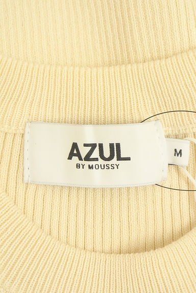 AZUL BY MOUSSY（アズールバイマウジー）の古着「五分袖リブニット（ニット）」大画像６へ
