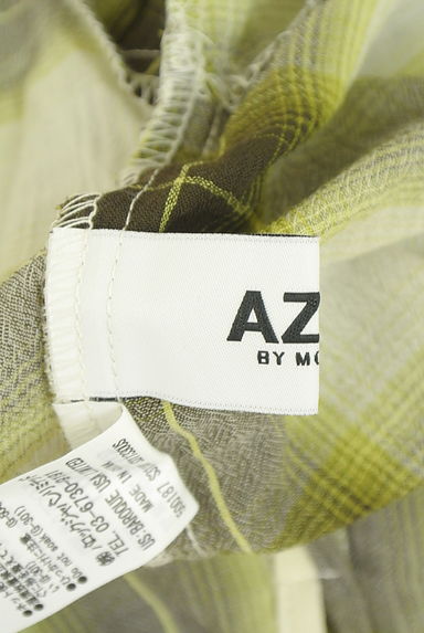 AZUL BY MOUSSY（アズールバイマウジー）の古着「オーバーサイズチェックシャツ（カジュアルシャツ）」大画像６へ