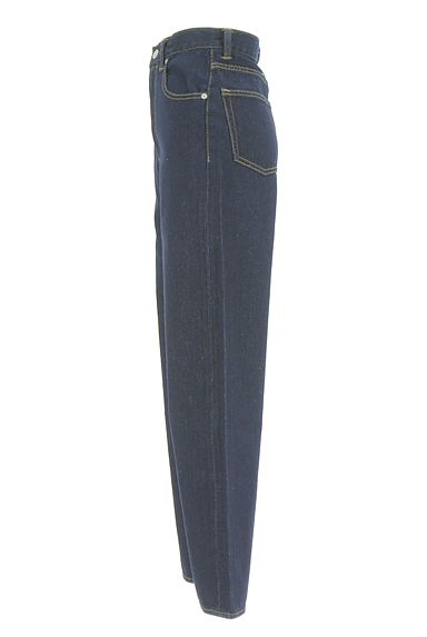 AZUL BY MOUSSY（アズールバイマウジー）の古着「ハイウエストセミワイドデニムパンツ（デニムパンツ）」大画像３へ