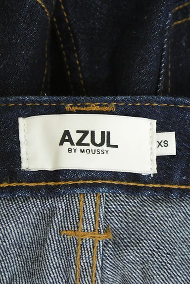 AZUL BY MOUSSY（アズールバイマウジー）の古着「ハイウエストセミワイドデニムパンツ（デニムパンツ）」大画像６へ